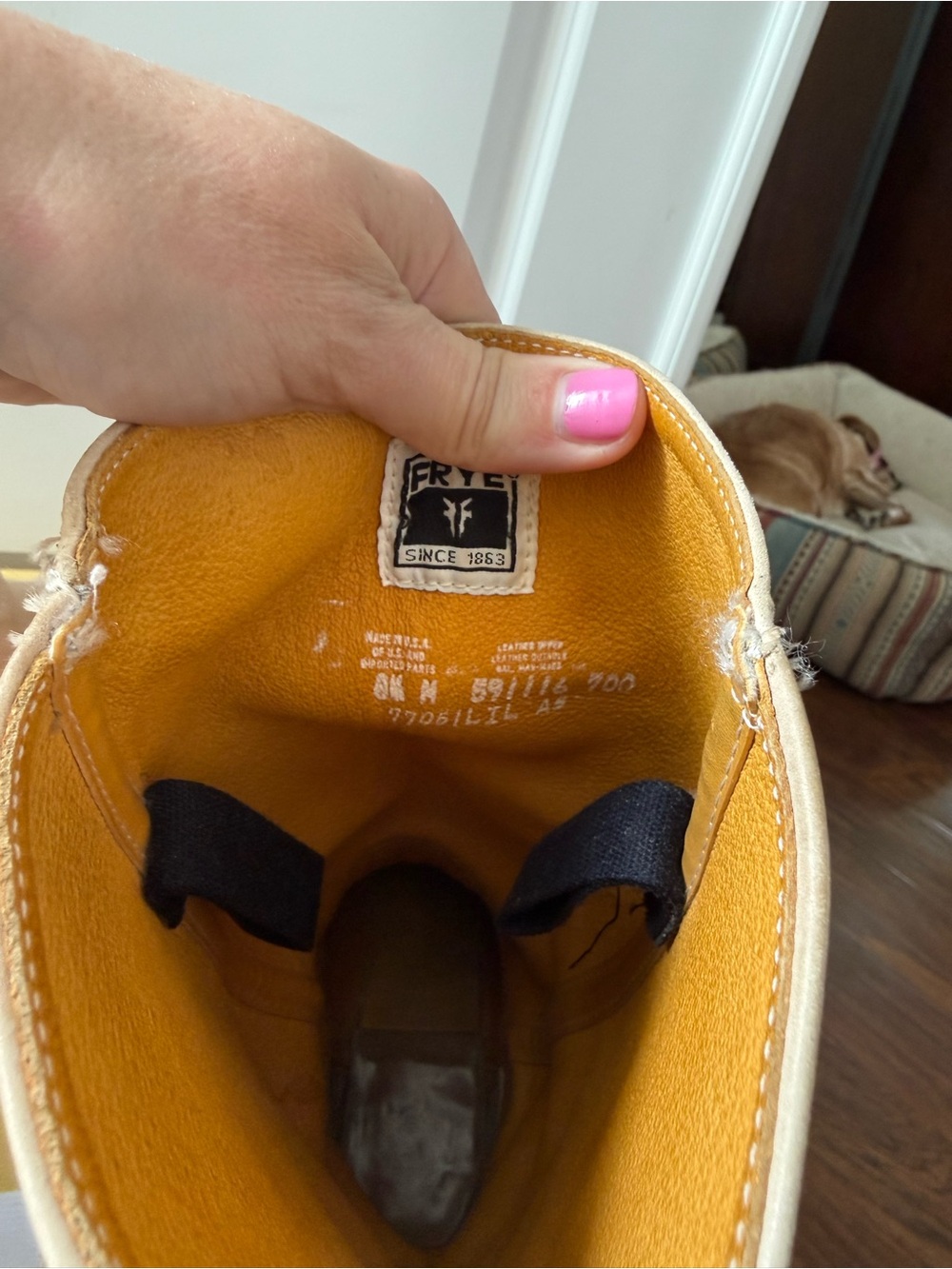 Vintage Frye Campus Boots 8.5 - Picture 9 of 9